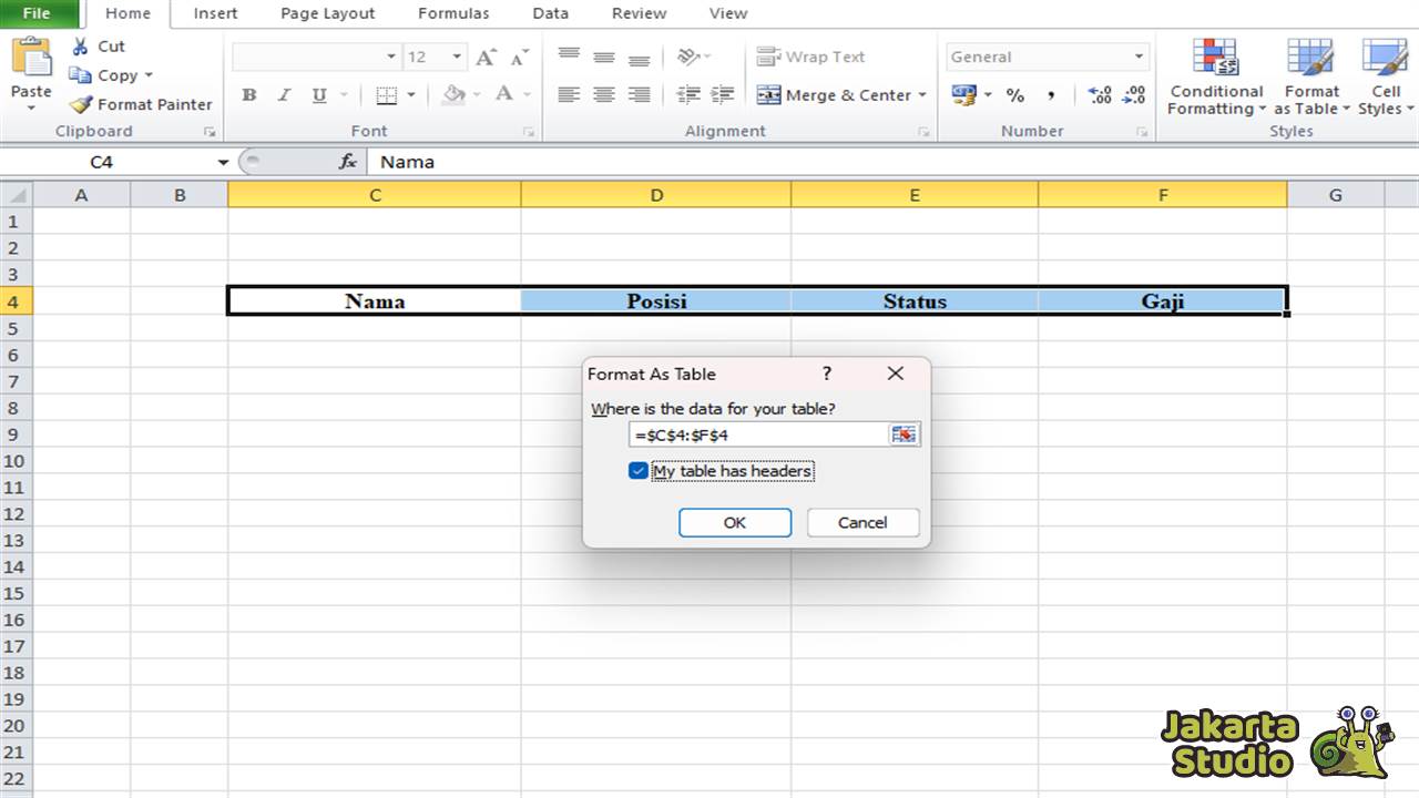 Cara Cepat Memasukkan Data di Excel dengan Fitur Form