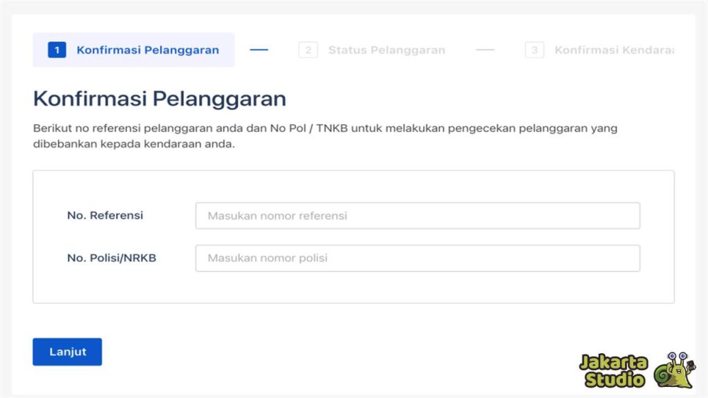 Cara Cek ETLE Online