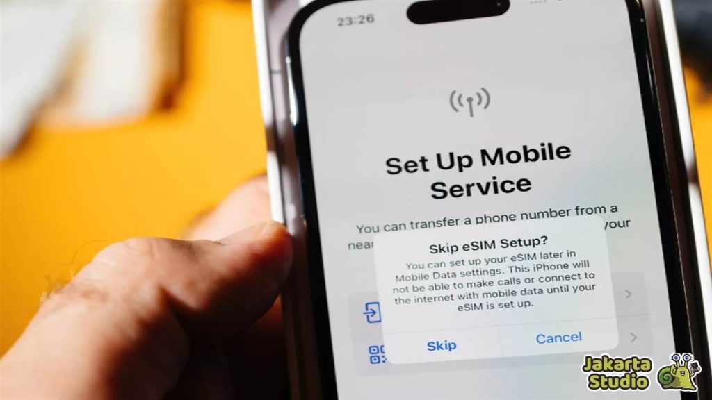 Batas Jumlah eSIM iPhone