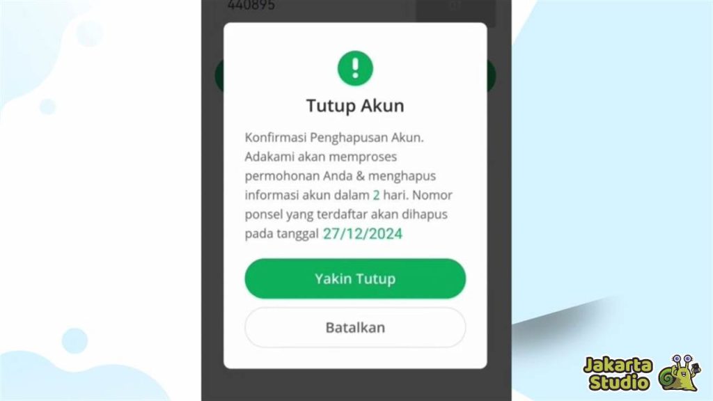 Cara Hapus Akun Adakami Permanen