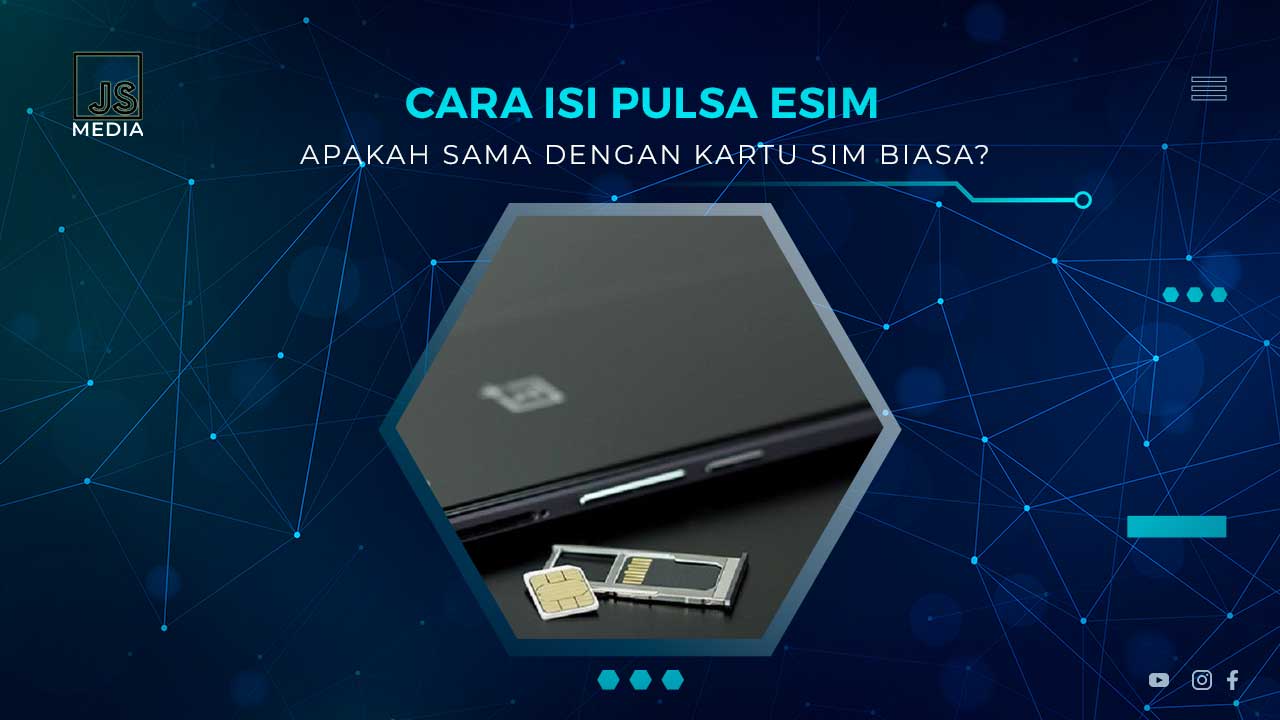 Cara Isi Pulsa eSIM