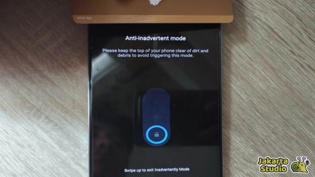 Cara Mematikan Inadvertently Mode