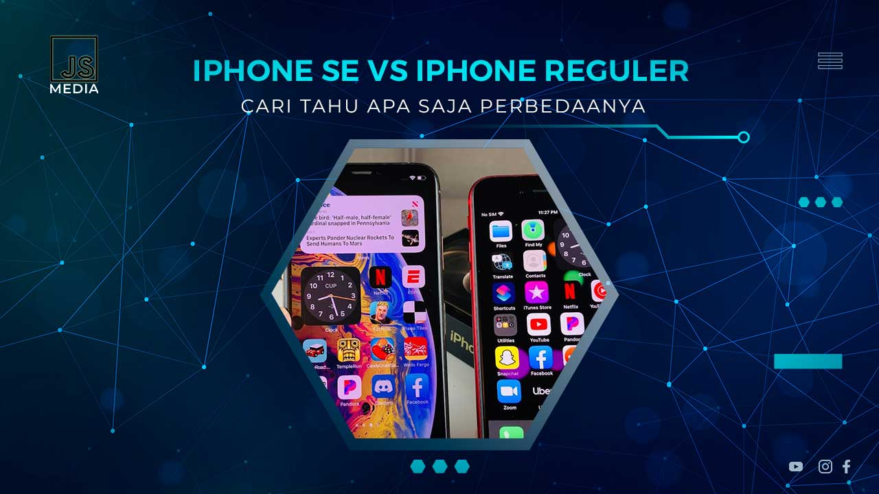 Perbandingan iPhone SE dan Reguler