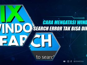 Solusi Search Windows Error