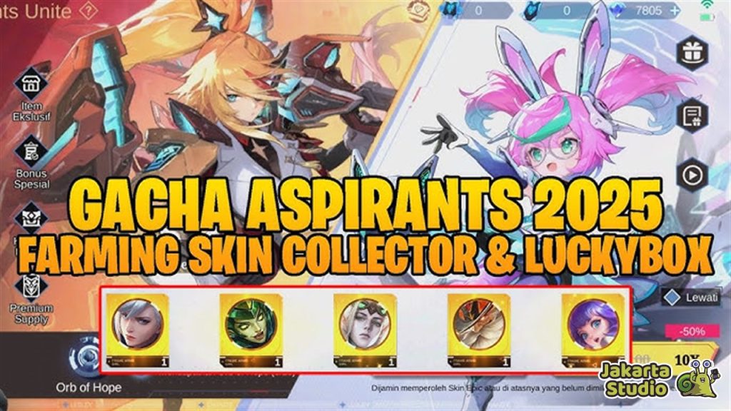 Jadwal Rilis Skin Aspirant 2025