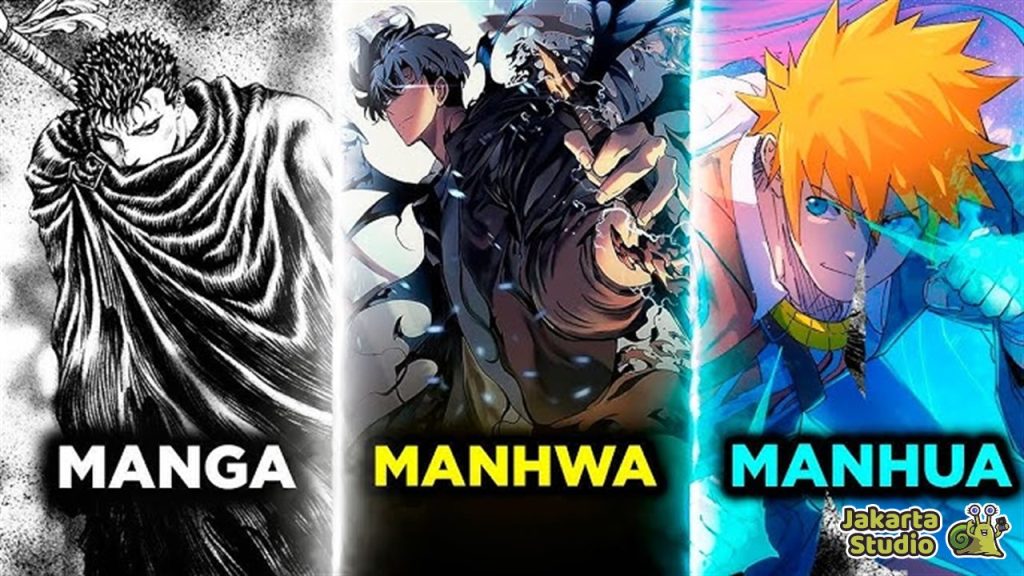 Perbedaan Manga, Manhwa dan Manhua