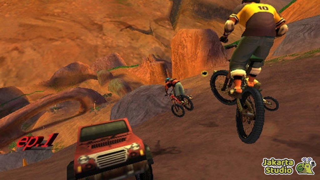 Semua Gaya Downhill Domination PS2