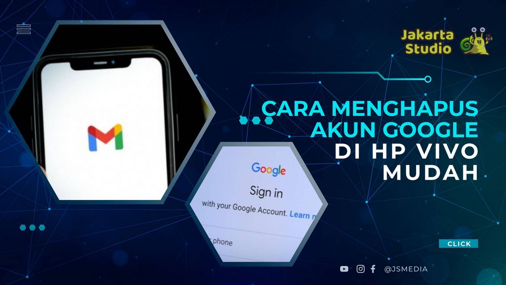 Cara Menghapus Akun Google di HP Vivo