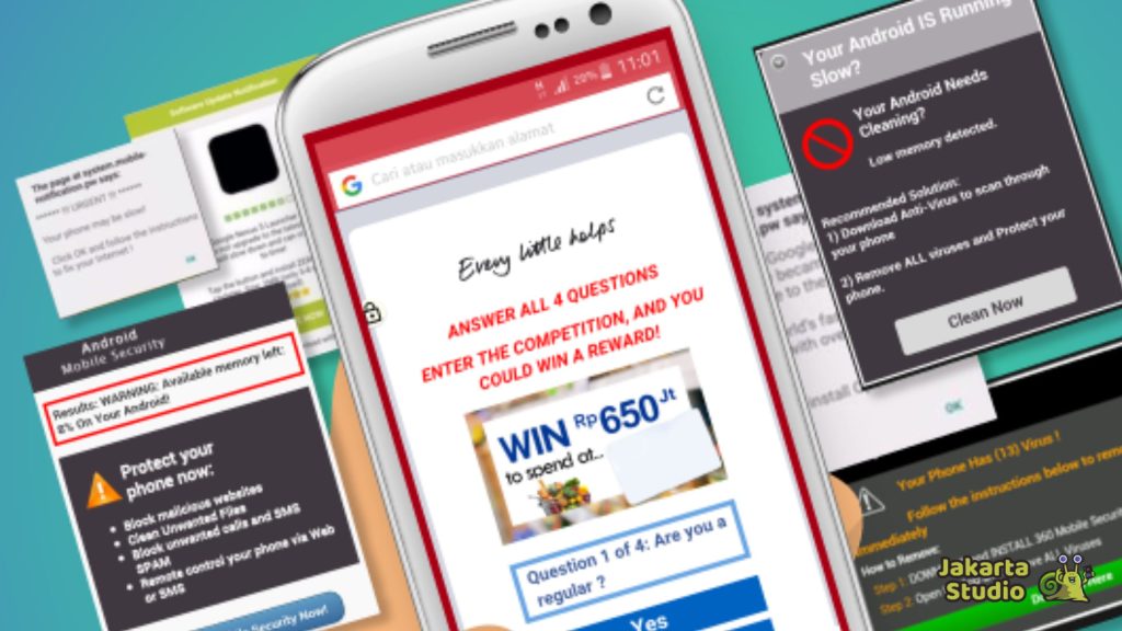 Cara Menghilangkan Pop Up Iklan di Android
