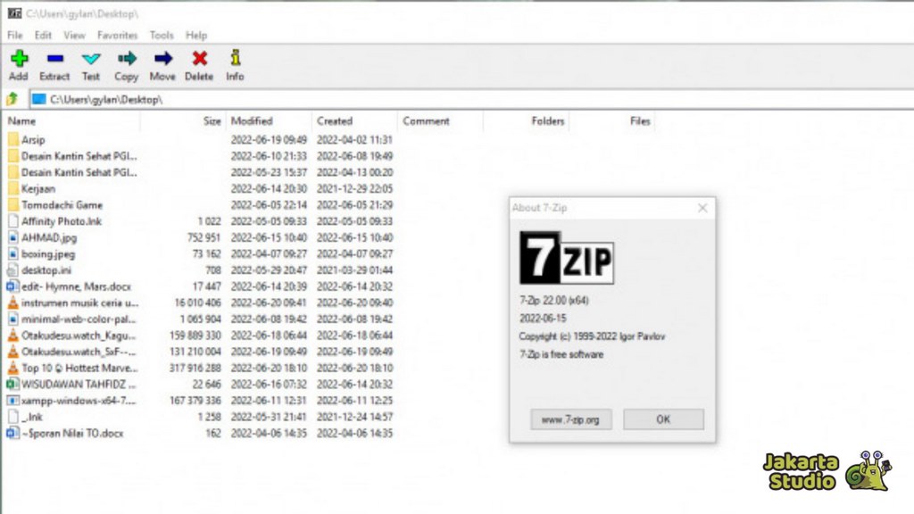 Aplikasi 7-Zip