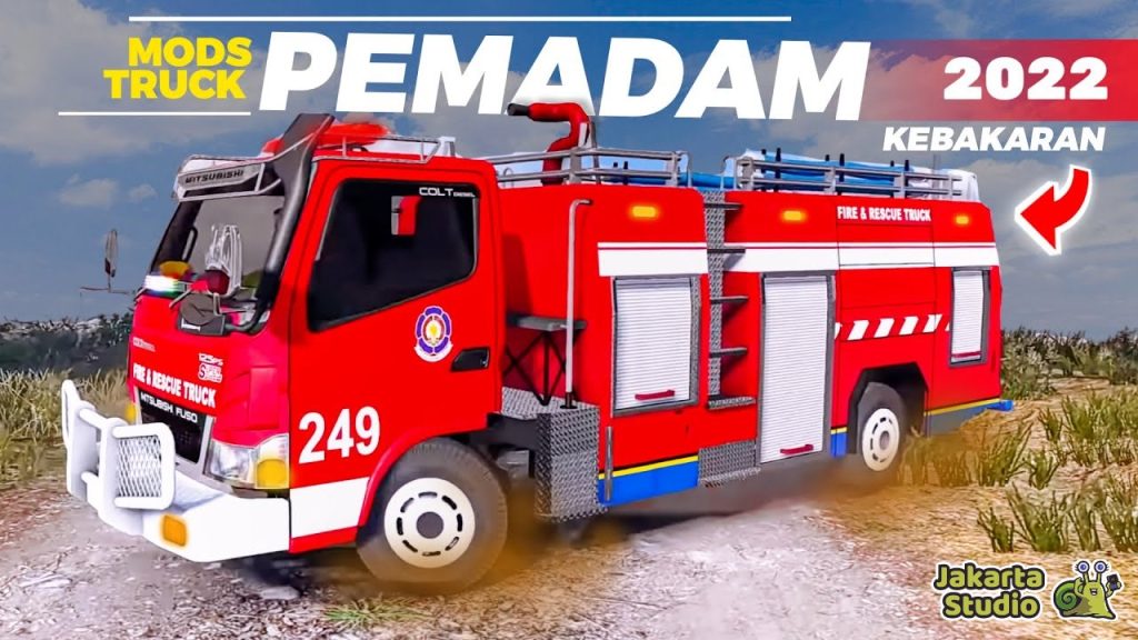 BUSSID MOD Pemadam Kebakaran