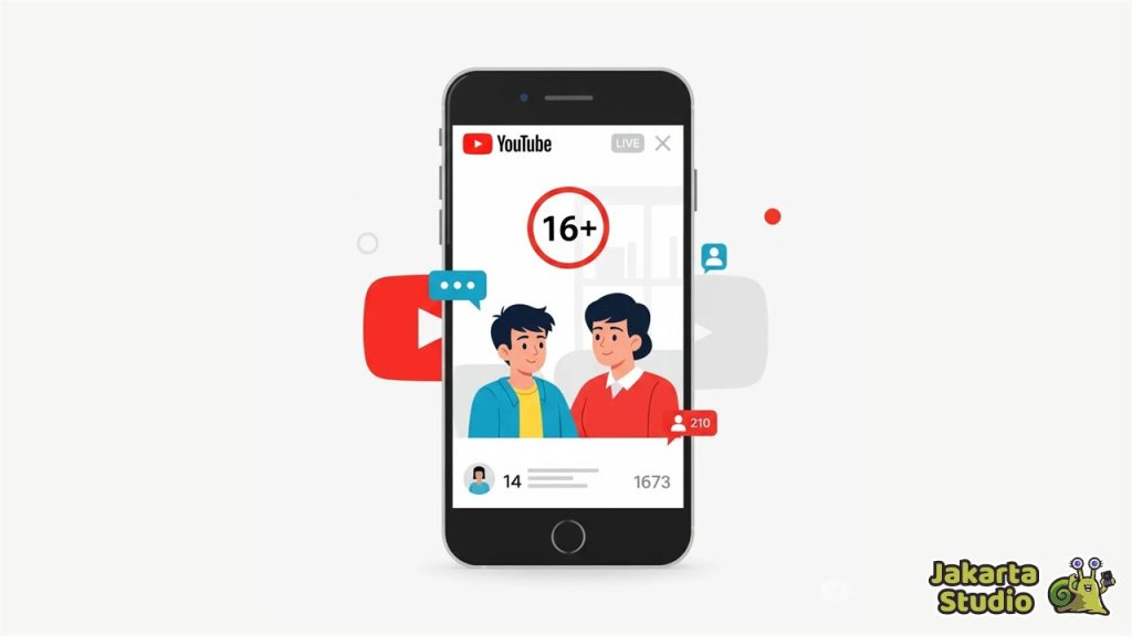 Batas Usia Minimal Streaming Youtube