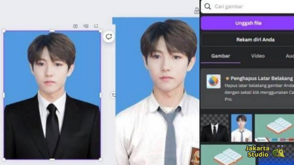 Cara Edit Foto Pakai Jas Menggunakan Canva