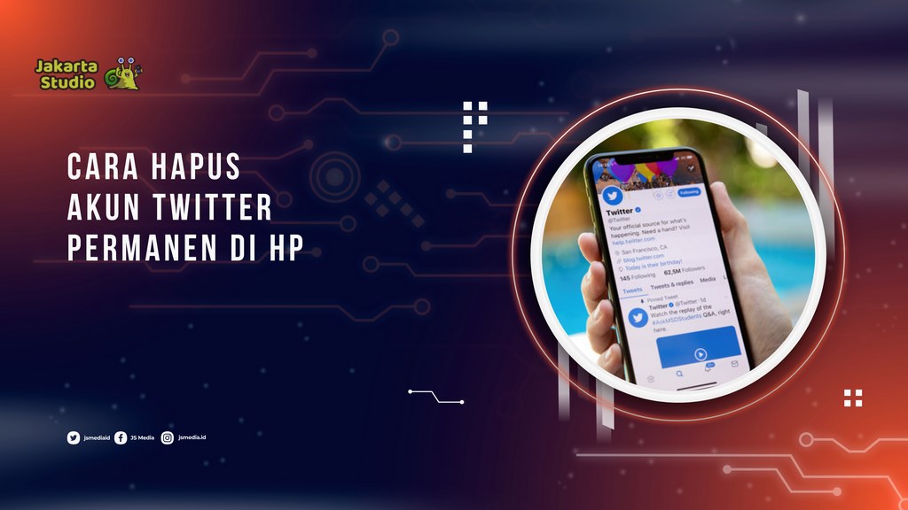 Cara Hapus Akun Twitter Permanen di HP