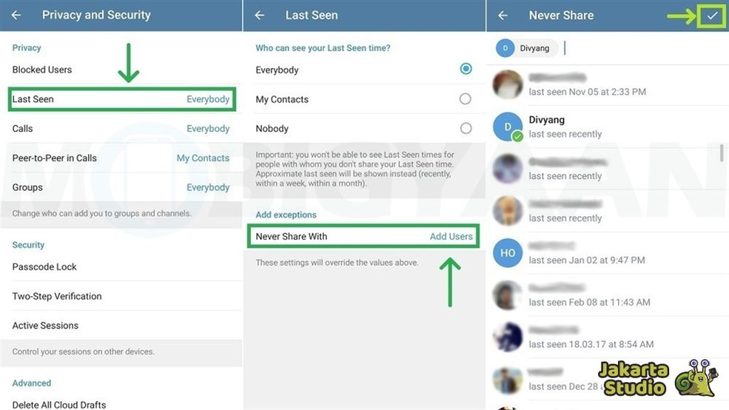Cara Melihat Last Seen Telegram