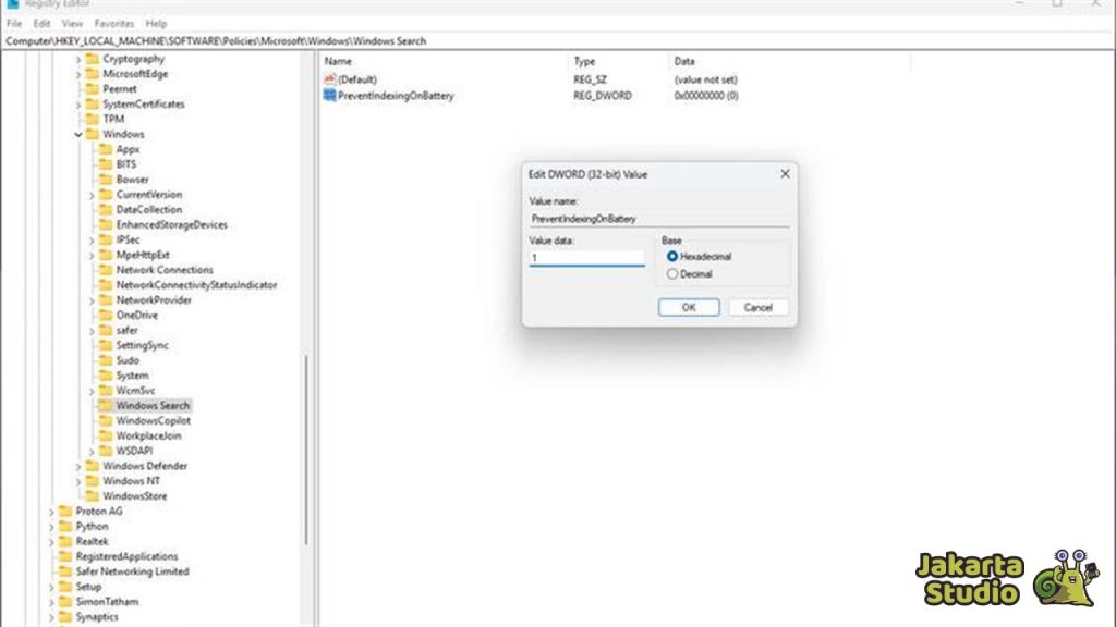 Cara Mematikan Windows Search Indexer