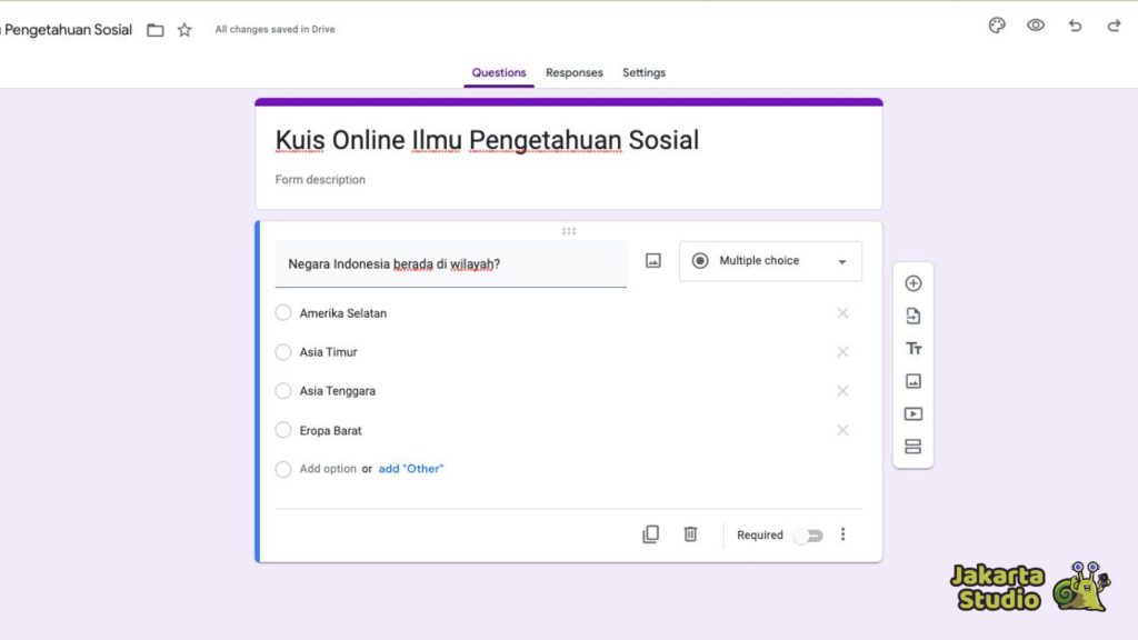Cara Membuat Google Form di Laptop