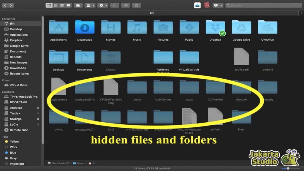 Cara Menampilkan File Tersembunyi di M acbook