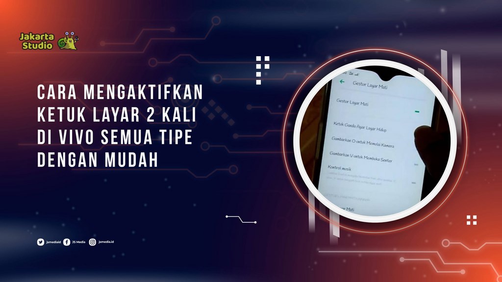Cara Mengaktifkan Ketuk Layar 2 Kali di Vivo Semua Tipe
