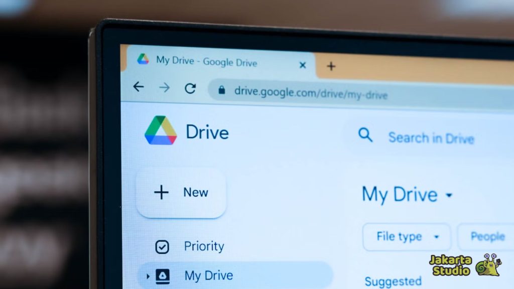 Cara Mengunggah Foto ke Google Drive Lewat Laptop