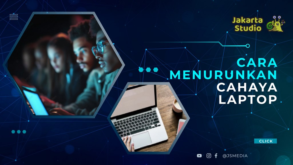 Cara Menurunkan Cahaya Laptop atau Komputer