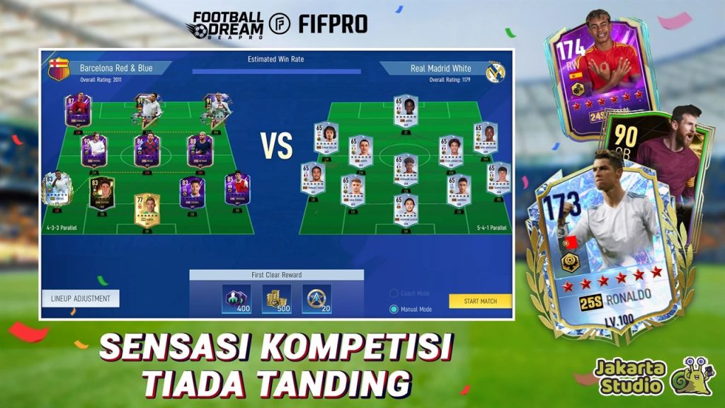 Football Dream Be A Pro di Android