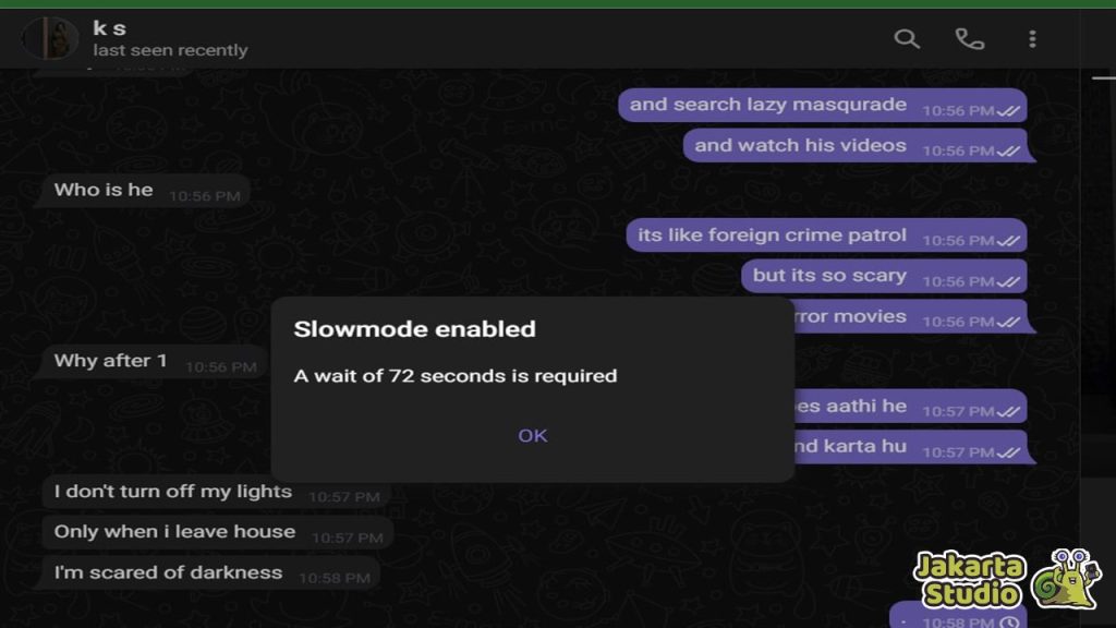 Menonaktifkan Slow Mode Telegram
