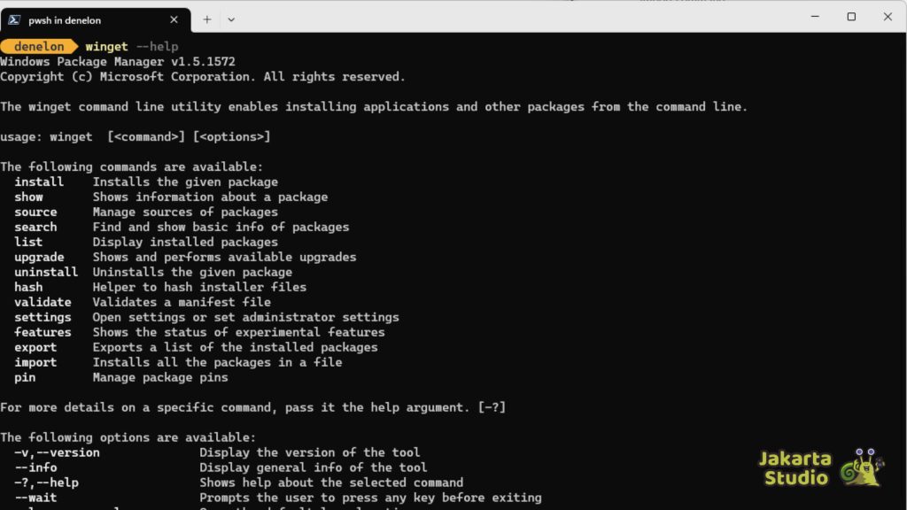Microsoft Winget