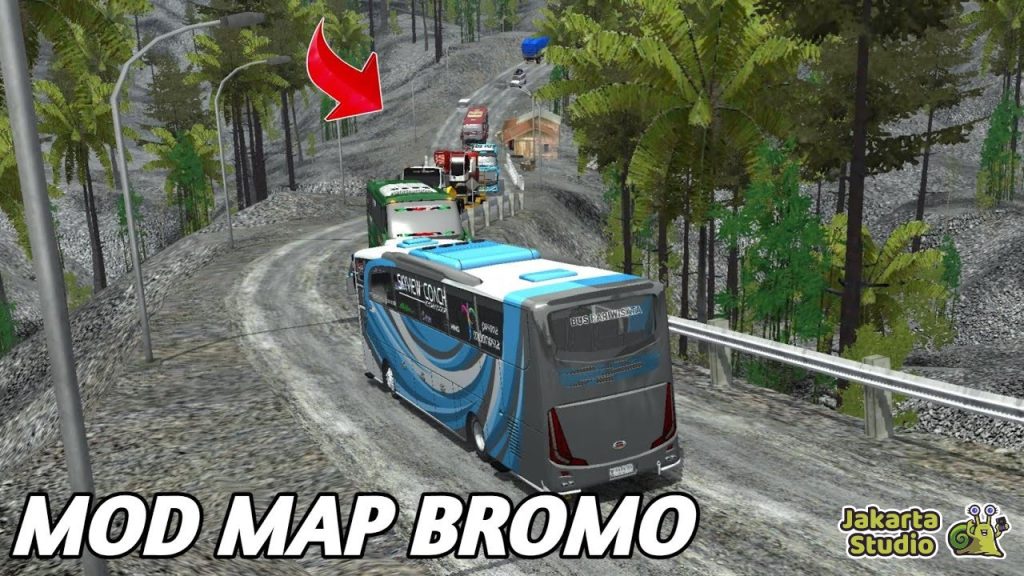 Mod Map Gunung Bromo BUSSID