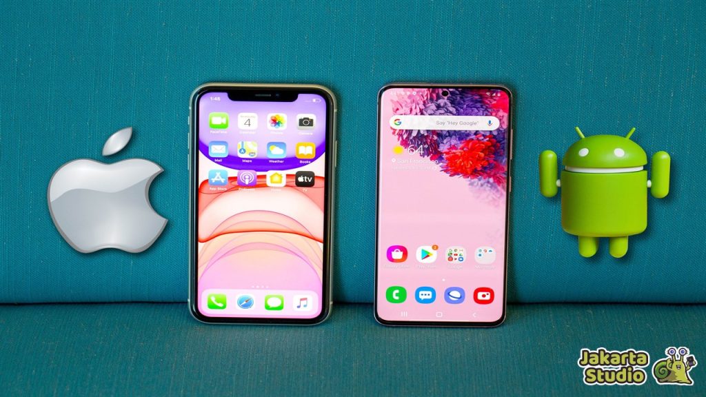 Perbandingan Android dan iPhone