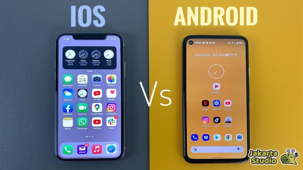 Perbandingan Android dan iPhone