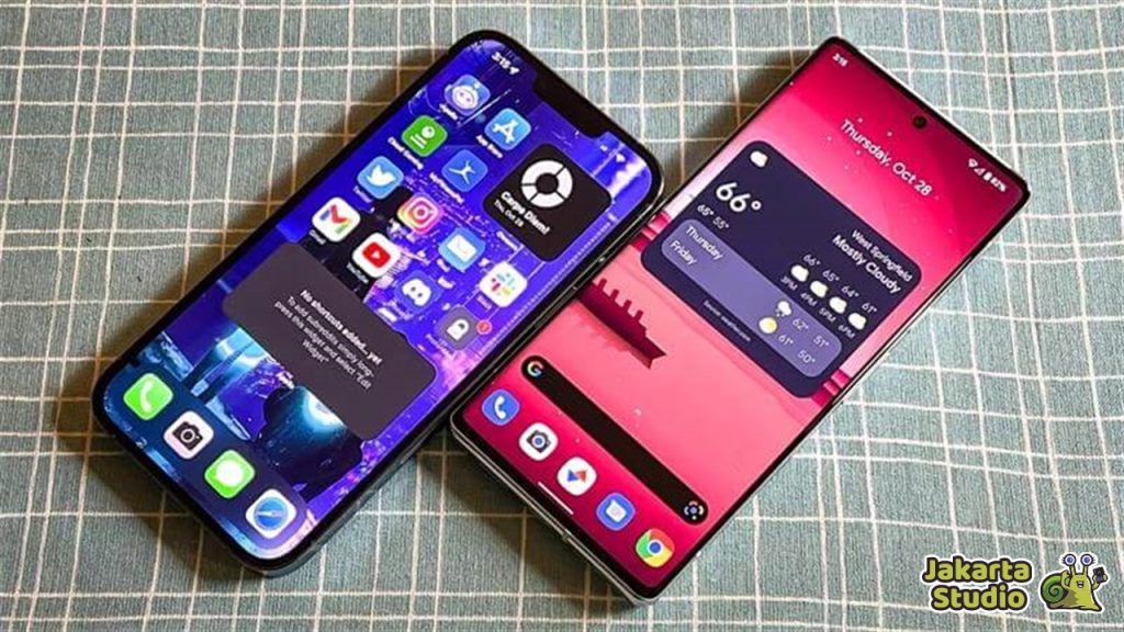 Perbandingan Android dan iPhone