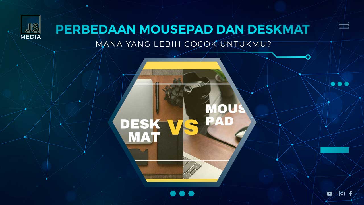 Perbedaan Mousepad dan Deskmat