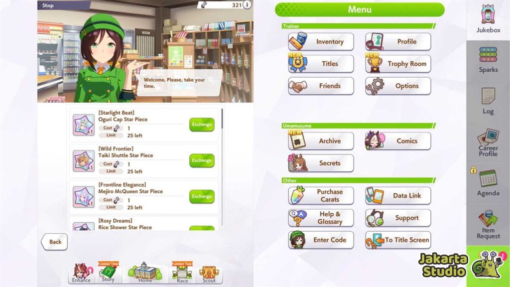 Sistem Pity Umamusume