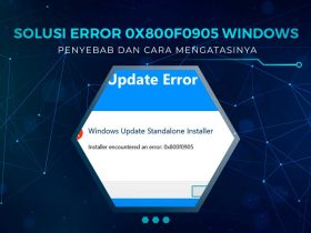 Solusi Error 0x800f0905