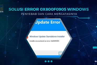 Solusi Error 0x800f0905