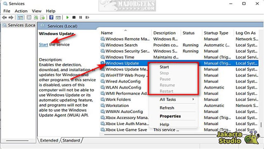 Solusi Error 0x800f0905
