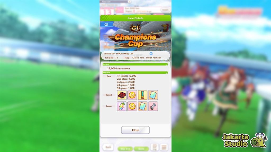 Tips Menang Champion's Cup Umamusume
