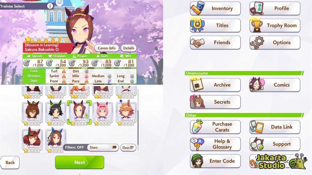 Tips Training Umamusume