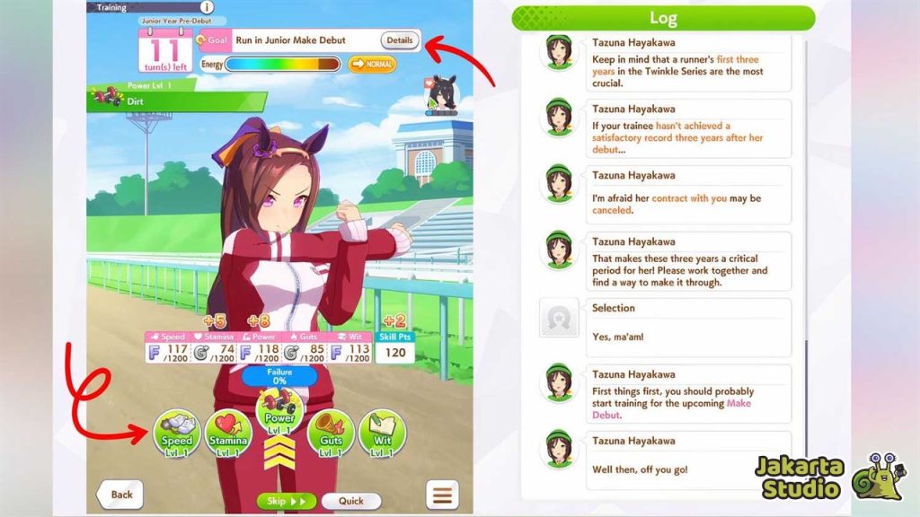 Tips Training Umamusume