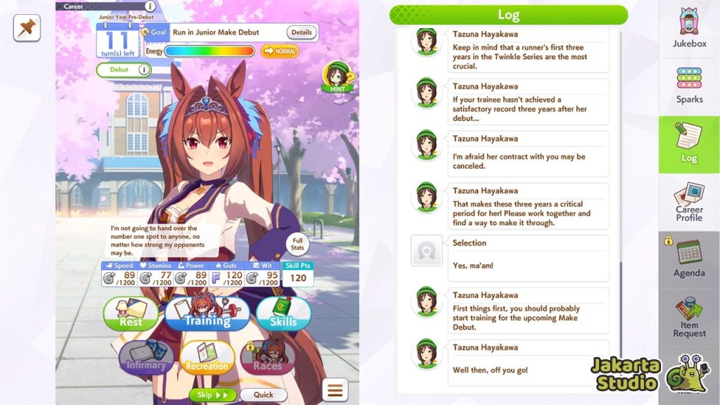 Urutan Priritas Upgrade Stats Umamusume