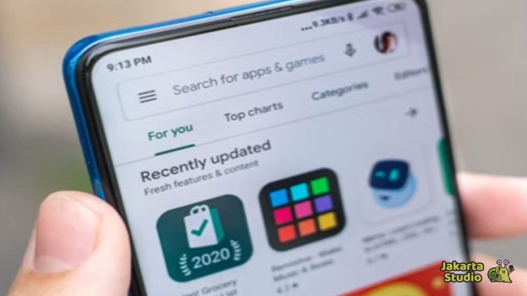 1. Lewat Google Play Store