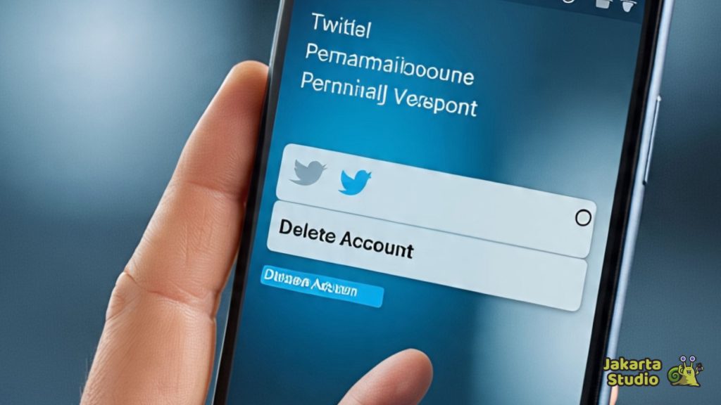 Cara Menghapus Akun Twitter Permanen Lewat HP