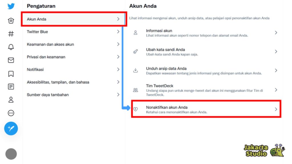 Cara Menghapus Akun Twitter Lewat Gmail