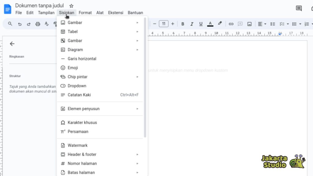 Cara Menambahkan Nomor Halaman di Google Docs Lewat PC