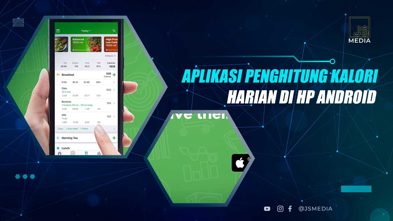 Aplikasi Penghitung Kalori Android