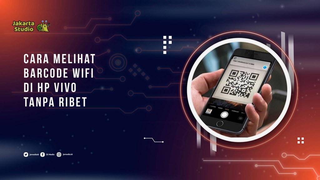 Cara Melihat Barcode WiFi di HP Vivo Tanpa Ribet