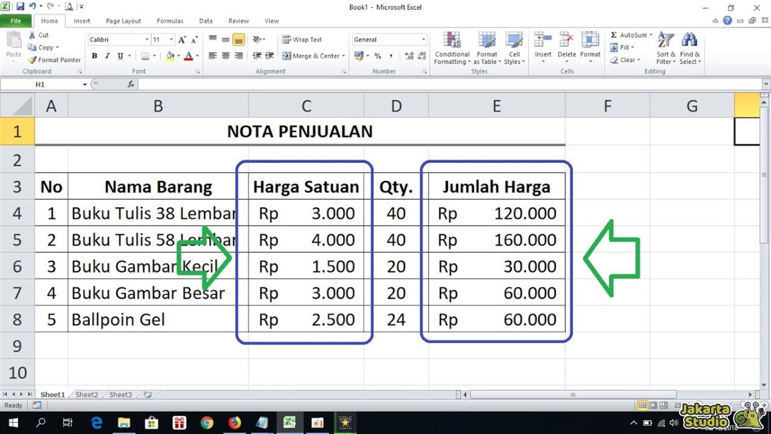 Cara Mudah Menambahkan Simbol Rupiah di Excel