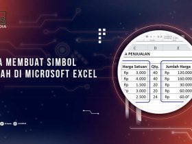 Cara Membuat Simbol Rupiah Excel