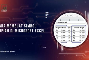 Cara Membuat Simbol Rupiah Excel
